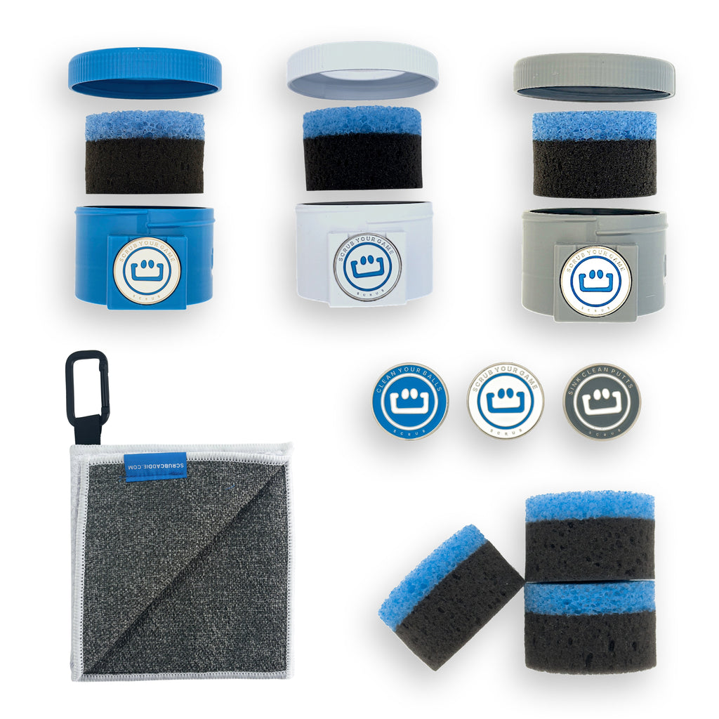 CADDIE SCRUB PRO | Complete Golf Gear Cleaning System