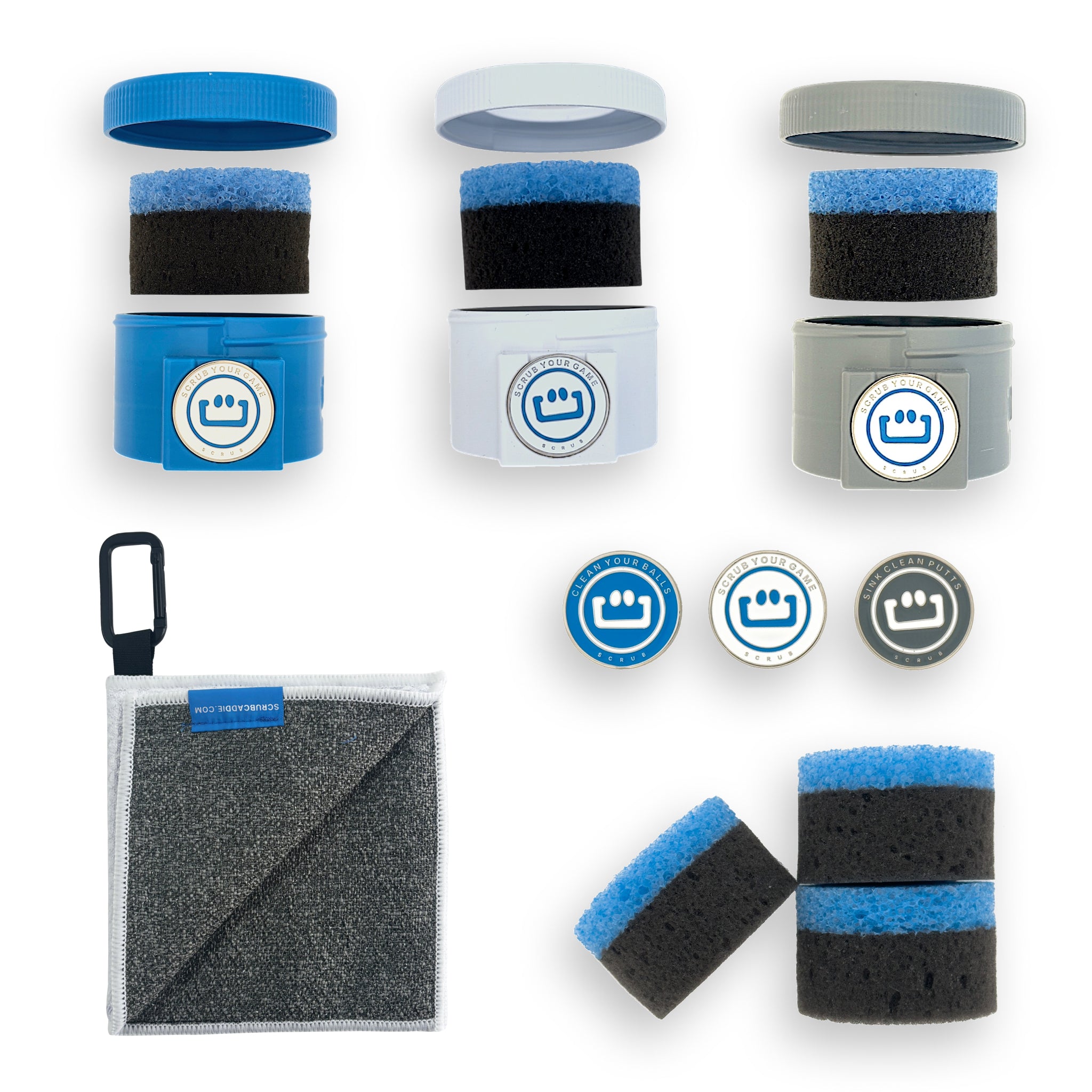 CADDIE SCRUB PRO | Complete Golf Gear Cleaning System