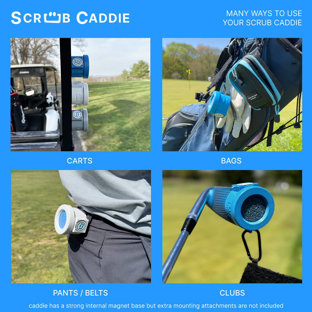CADDIE SCRUB | Portable Golf Ball Cleaner