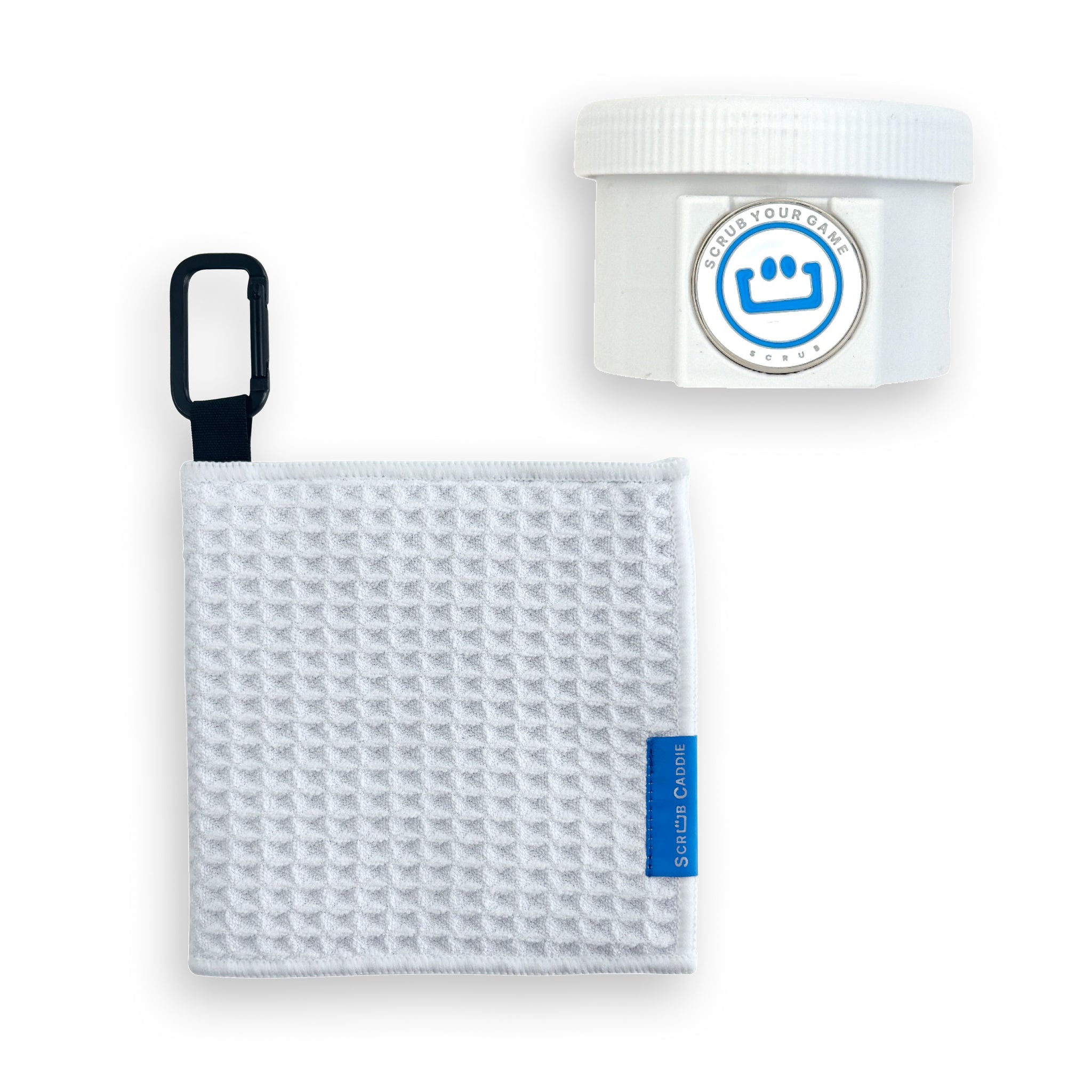 CADDIE SCRUB DUO | Portable Golf Ball + Club Cleaner