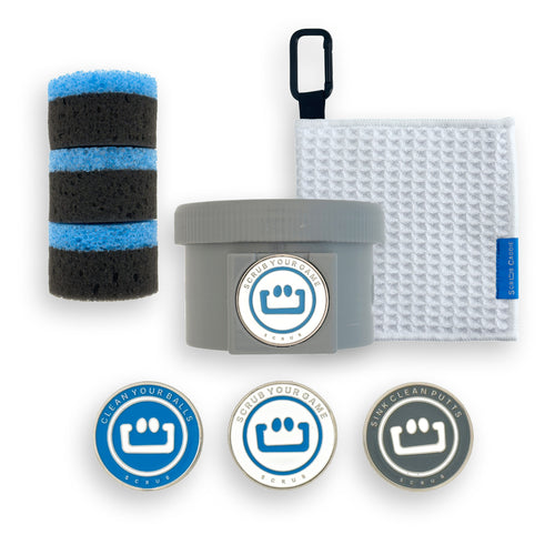 CADDIE SCRUB PRO | Complete Golf Gear Cleaning System