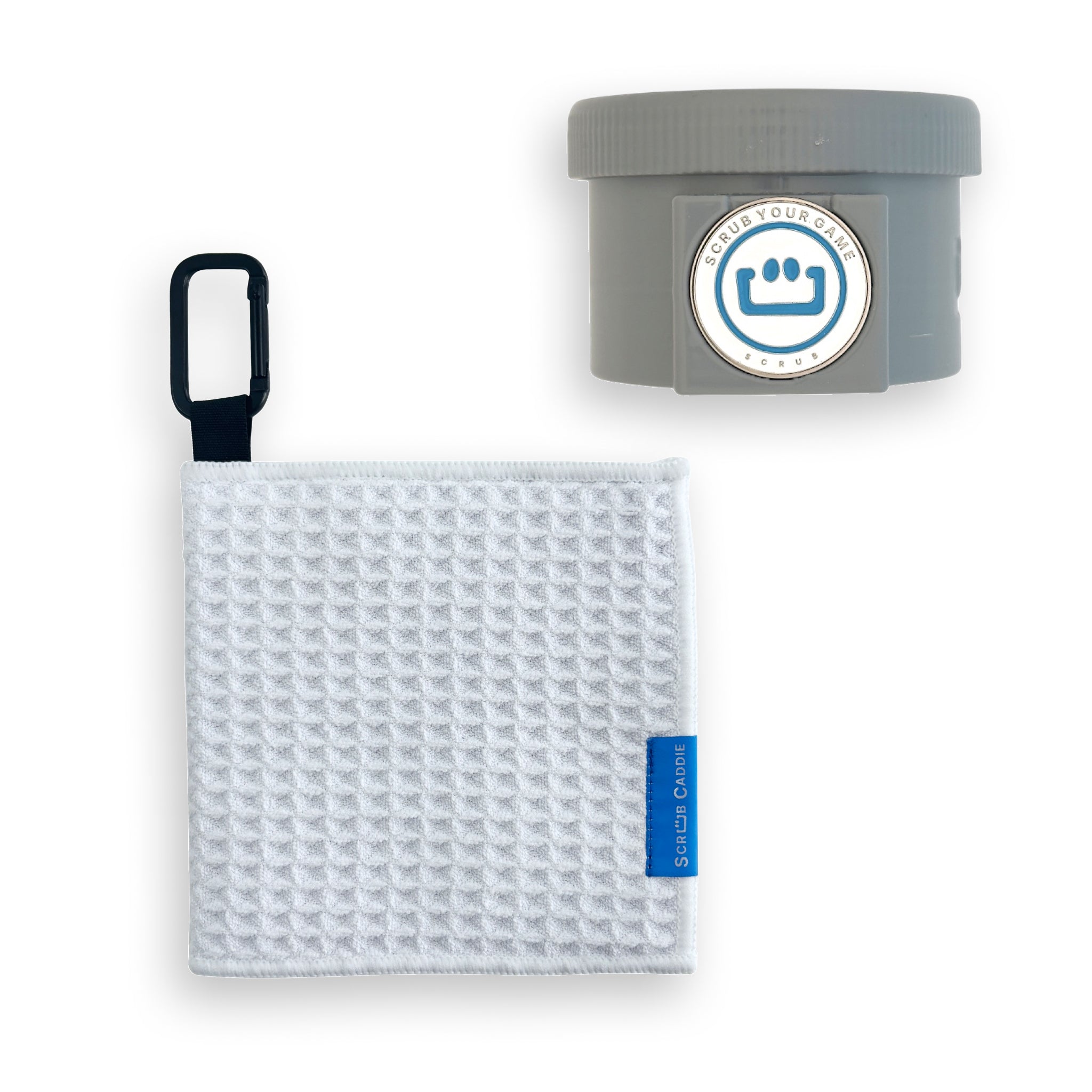 CADDIE SCRUB DUO | Portable Golf Ball + Club Cleaner