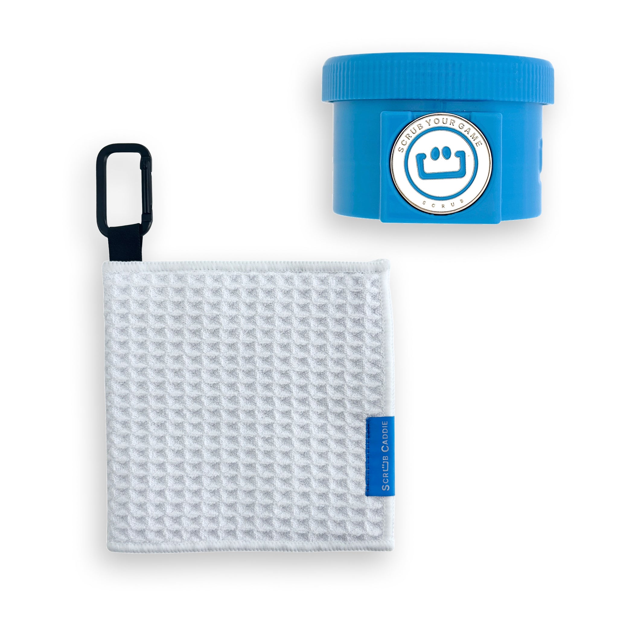 CADDIE SCRUB DUO | Portable Golf Ball + Club Cleaner