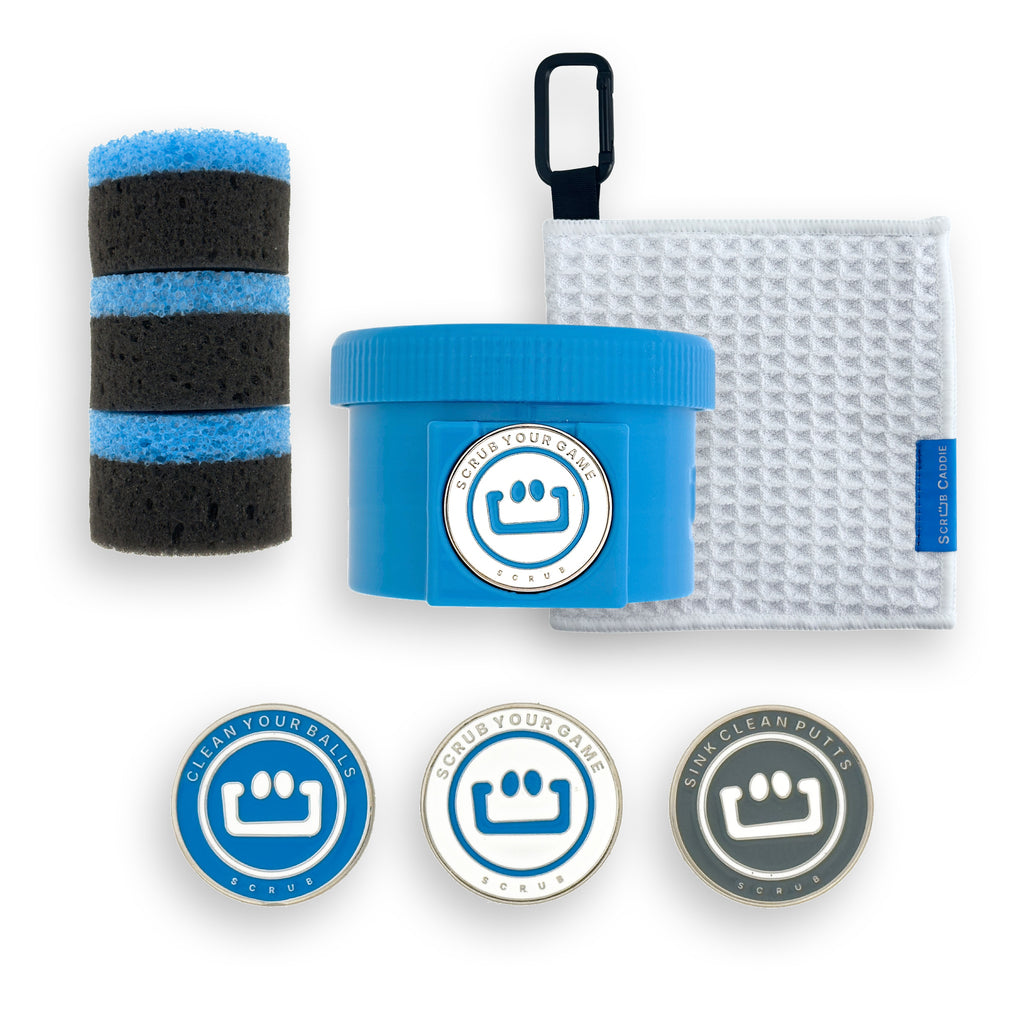CADDIE SCRUB PRO | Complete Golf Gear Cleaning System
