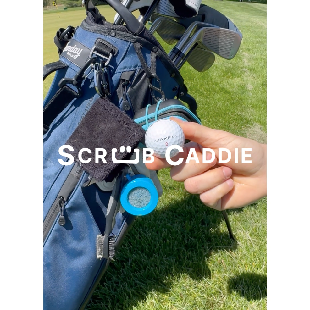CADDIE SCRUB | Portable Golf Ball Cleaner